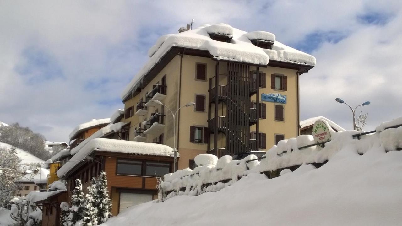 Hotel Le Montblanc Flumet Exterior foto
